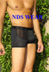 Black Mesh Mens Short - Clearance-Mens Shorts-nds wear-NDS WEAR