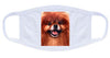 CUSTOM Image or Text 100% Cotton Face Mask - 3 Layer Face Cover - Made in the USA-face mask-Davson Sales-White-NDS WEAR