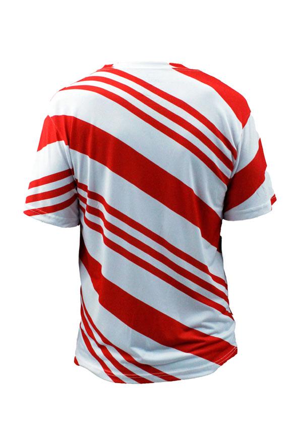 Candy Cane Holiday T-Shirt Unisex-T-shirt-TooLoud-Small-NDS WEAR