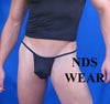 Elegant Jacquard Men's Posing Strap - By NDS Wear-NDS Wear-nds wear-One-Size-White-NDS WEAR