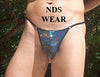 Elegant Men's G-String with a Touch of Sparkle - By NDS Wear-NDS Wear-NDS WEAR-One-Size-Black-NDS WEAR