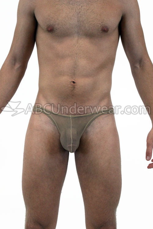 NDS Wear Exhibitionist Sheer Flesh Tone Men’s Bikini Brief Underwear-Mens Bikini Underwear-NDS Wear-NDS WEAR