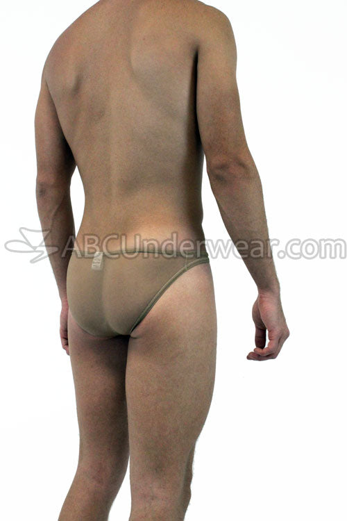 NDS Wear Exhibitionist Sheer Flesh Tone Men’s Bikini Brief Underwear-Mens Bikini Underwear-NDS Wear-NDS WEAR