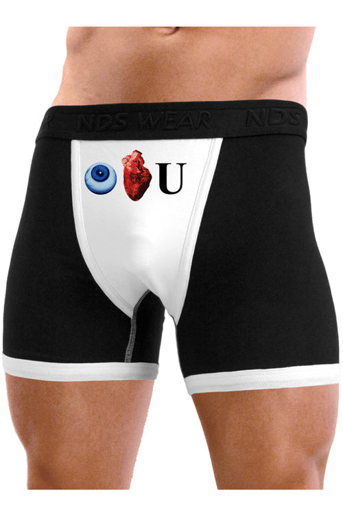 Eye Heart U - Mens Boxer Brief-Mens Brief-NDS Wear-Small-NDS WEAR