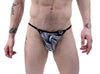 Festivo Black Zebra String Brief Underwear-Mens Briefs-NDS WEAR-Small-NDS WEAR