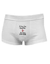 If You Can Read This The Date Went Well Mens Cotton Trunk Underwear, Pouch Print-Mens Trunk-NDS Wear-White-Small-NDS WEAR