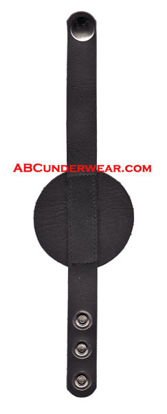 Leather Disc 3 Snap Bracelet-NDS Wear-NDS WEAR-NDS WEAR