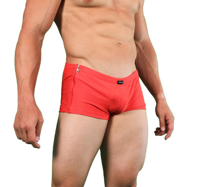 Limited Stock: Men's Side Zip Swimsuit - Exclusive Offer-NDS Wear-NDS WEAR-Small-Red-NDS WEAR