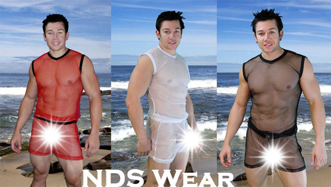Lucas Mesh Muscle Shirt - Flash Sale-NDS Wear-Nds Wear-Small-Black-NDS WEAR