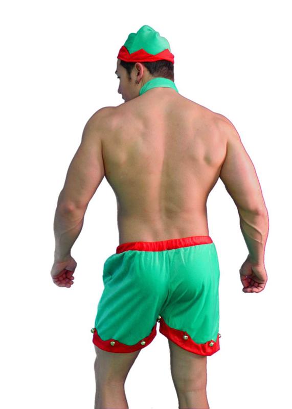 Man's Elf Costume, Sexy Holiday Wear for Men-Costume-NDS Wear-NDS WEAR