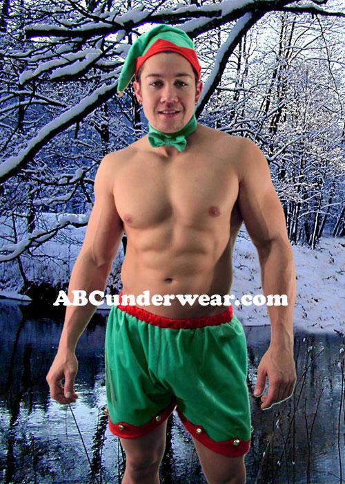 Man's Elf Costume, Sexy Holiday Wear for Men NDS WEAR Man's Elf Costume, Sexy Holiday Wear for Men NDS WEAR