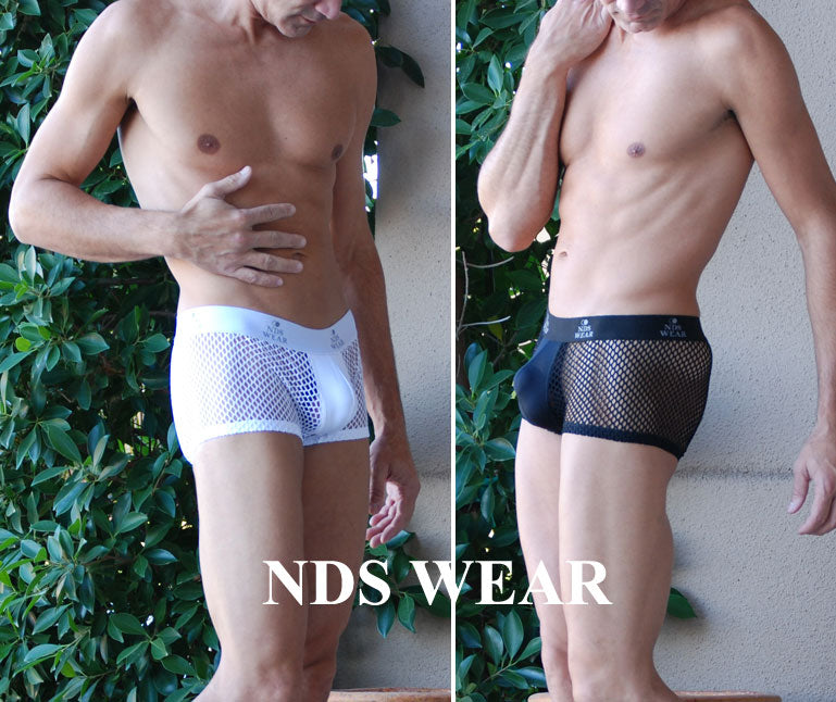 Men's Iced Mesh Short-NDS Wear-nds wear-Small-Black-NDS WEAR