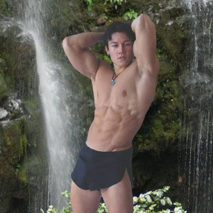 Men's Side Split Short-Mens Shorts-NDS WEAR-Medium-Black-NDS WEAR
