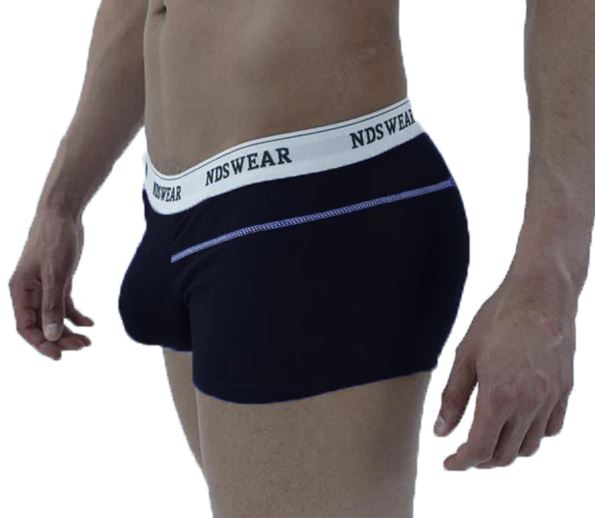 NDS WEAR Chalk Lined Pouch Boxer-NDS Wear-nds wear-Small-Black-NDS WEAR
