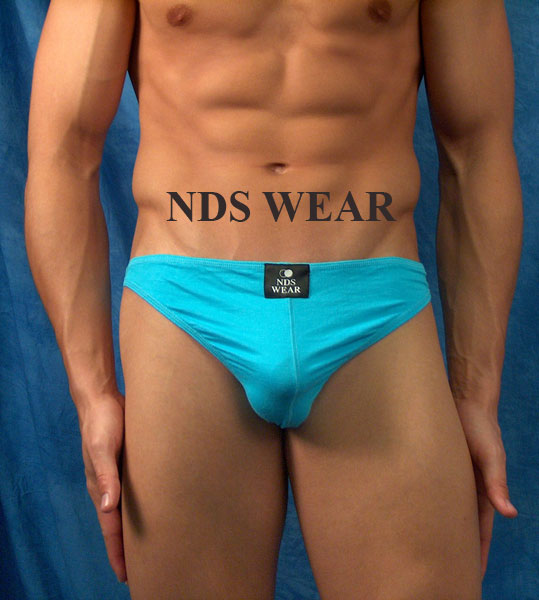 NDS WEAR Low Rise Brief-Mens Brief-nds wear-Small-Turquoise-Blue-NDS WEAR