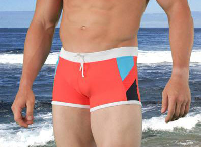 NDS Wear Athletic Swim Shorts: Elevate Your Performance in Style-Mens Swim Trunk-nds WEAR-Small-Red-NDS WEAR