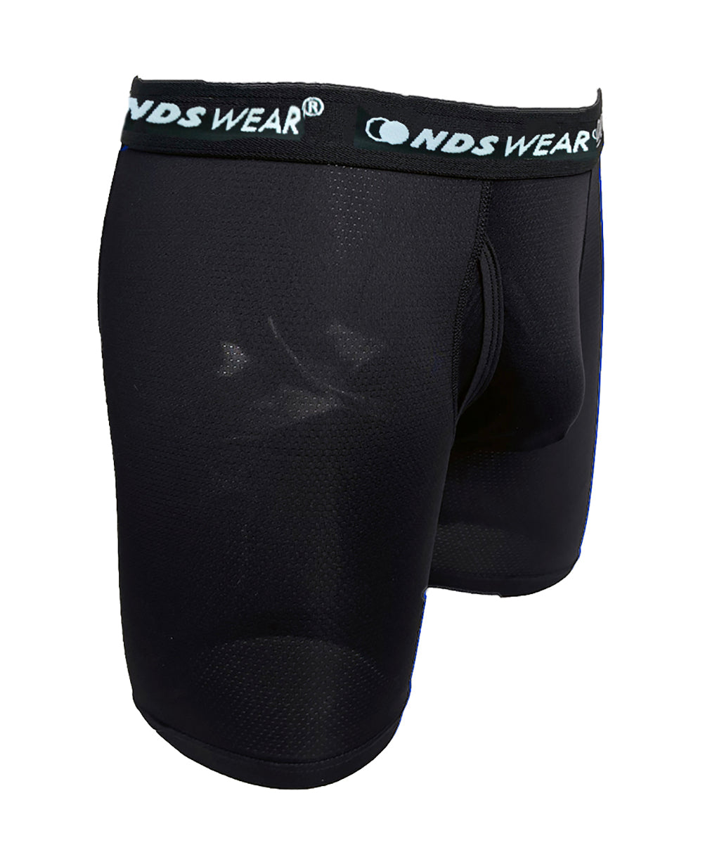 NDS Wear Men’s Sport Mesh Boxer Briefs – Breathable Fly Front Underwear 2-Pack-Boxer Briefs-NDS Wear-NDS WEAR