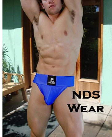 NDS Wear Jockstrap 2 PACK, Multi-pack Men's Pleasure Jock-Jockstrap-NDS Wear-Small-Blue-NDS WEAR