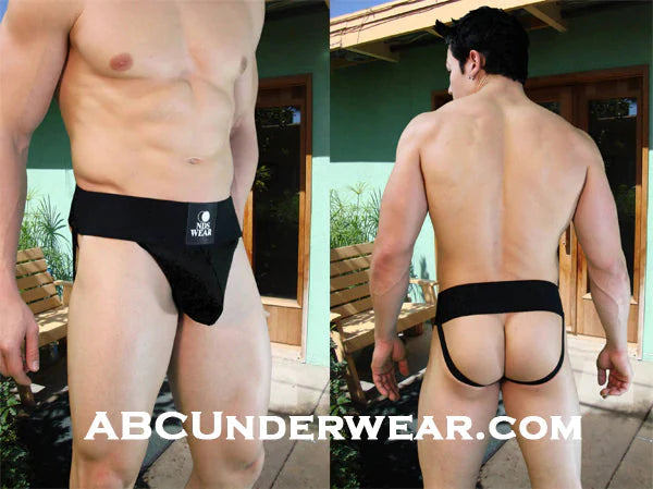 NDS Wear Jockstrap 2 PACK, Multi-pack Men's Pleasure Jock-Jockstrap-NDS Wear-Small-Black-NDS WEAR