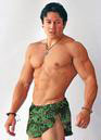 Open Side Printed Shorts-NDS Wear-NDS Wear-Small-Peace Signs-NDS WEAR