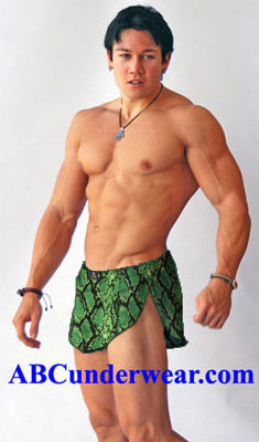 Open Side Printed Shorts-NDS Wear-NDS Wear-NDS WEAR