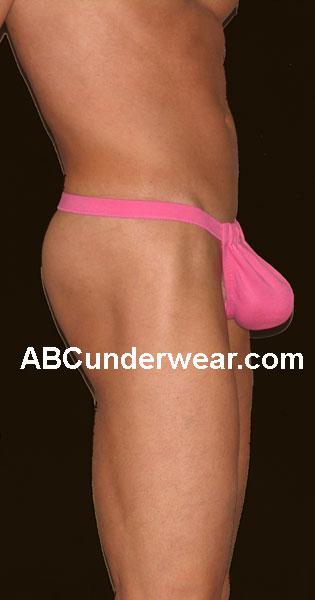 Pink C-Ring Backless Pouch-NDS Wear-NDS WEAR-Small-NDS WEAR