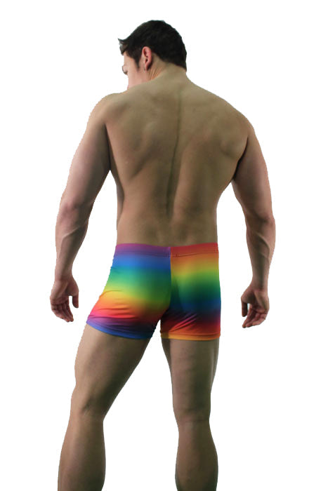 Rainbow Trunk for Men - Pride shorts-Mens Trunk-NDS WEAR-Small-Rainbow-NDS WEAR