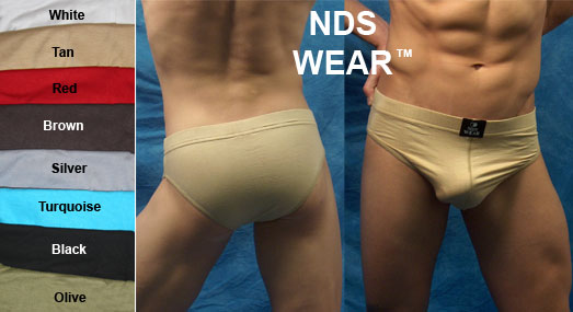 Rayon-Spandex Brief-Mens Brief-nds wear-NDS WEAR