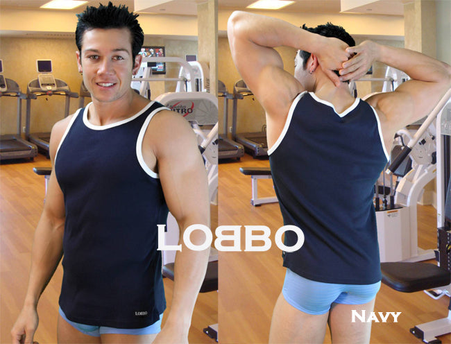 Ribbed Contrast Stylish Tank Top-NDS Wear-Lobbo-NDS WEAR