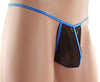 Seductive Men's G-String crafted with Rave Mesh - By NDS Wear-NDS Wear-Neptio-Small-Blue-NDS WEAR