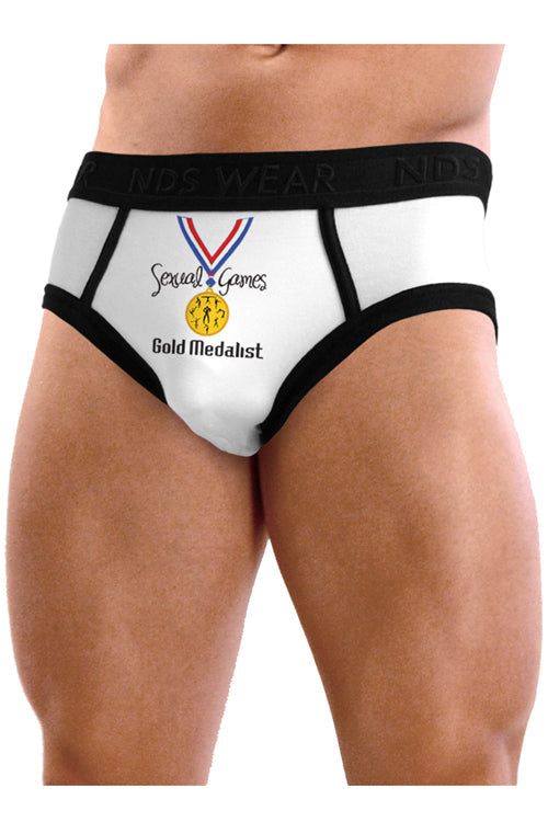 Sexual Games Gold Medalist - MensBrief Underwear-Mens Brief-NDS Wear-Small-NDS WEAR