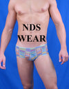Sheer Multi-Color Graphic Short-NDS Wear-NDS WEAR-Small-NDS WEAR