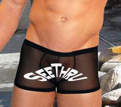 Sheer Racer Boxer-NDS Wear-NDS WEAR-Small-Black-NDS WEAR