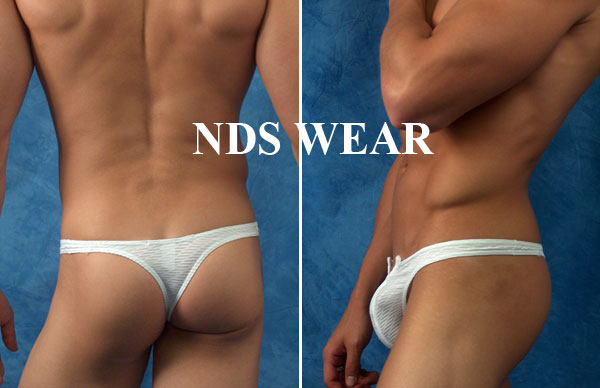 Shop Jacquard Front Clip Thong - A Stylish and Comfortable Undergarment for Men-Mens Thong-nds wear-Small-Black-NDS WEAR