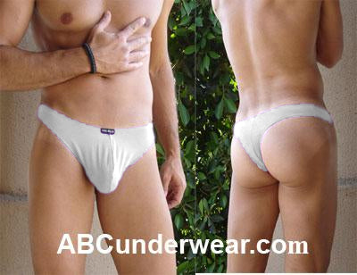 Shop Men's Cotton Lycra O-Ring Thong-Mens Thong-nds wear-White-Small-NDS WEAR