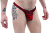 Shop Men's Red and Black Cappuccino Thong-Mens Thong-NDS WEAR-Small-NDS WEAR