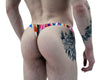 Shop Men's Thong with Painted Brush Strokes Design-Mens Thong-NDS WEAR-NDS WEAR