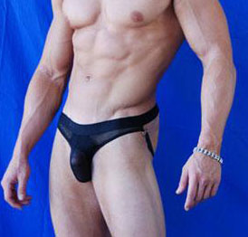 Shop Mesh Sheer Ring Jock - A Stylish and Comfortable Undergarment for Men-NDS Wear-NDS WEAR-Small-Black-NDS WEAR