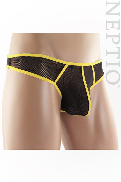 Shop Neptio's Rave Mesh Men's Thong for Ultimate Comfort and Style-Mens Thong-Neptio-NDS WEAR