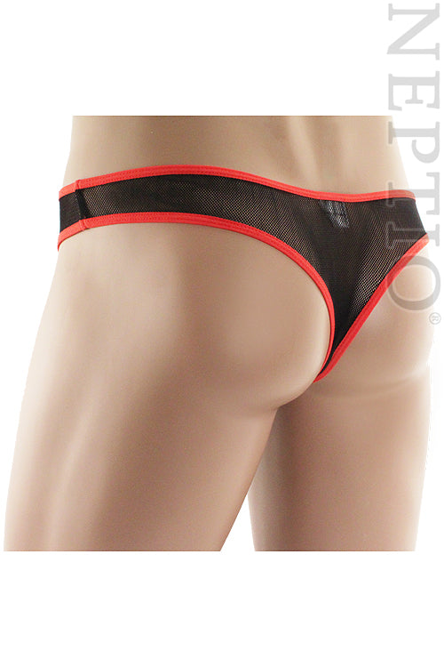 Shop Neptio's Rave Mesh Men's Thong for Ultimate Comfort and Style-Mens Thong-Neptio-NDS WEAR