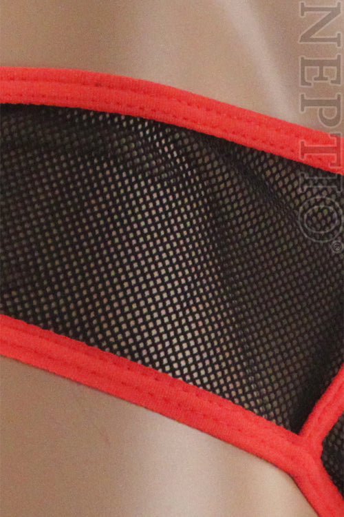 Shop Neptio's Rave Mesh Men's Thong for Ultimate Comfort and Style-Mens Thong-Neptio-NDS WEAR