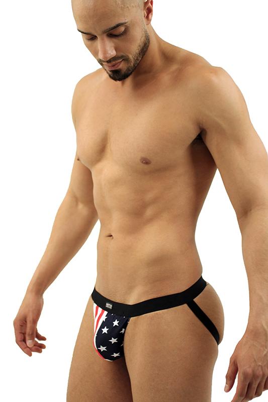 Stars and Stripes American Flag Jockstrap - By NDS Wear-Jockstrap-NDS Wear-NDS WEAR
