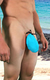 Tanning Pouch Raindrop Tanning Cover for Men By Neptio®-Tanning Cover-NDS Wear-One-Size-Blue-NDS WEAR