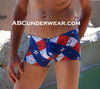 Trendy Flag Print Pouch Swimsuit-NDS Wear-NDS WEAR-Small-NDS WEAR