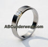 Unisex Stainless Steel Tension Ring with Cubic Zirconia-NDS Wear-NDS WEAR-6-NDS WEAR