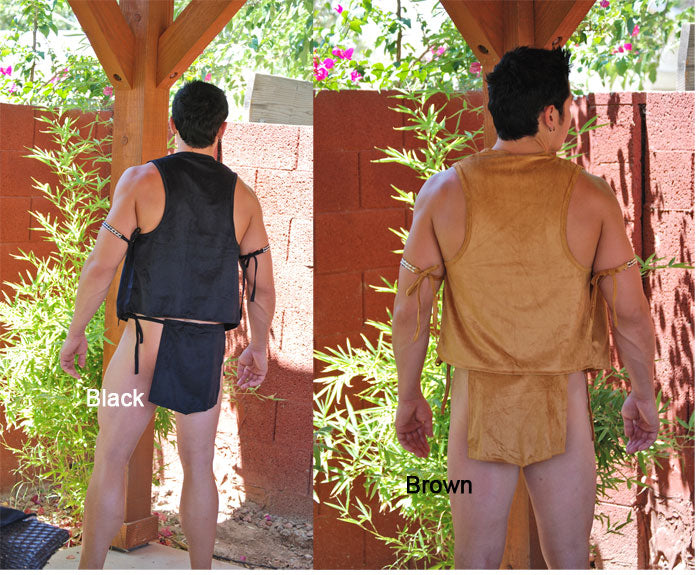 Warrior Costume-Costume-NDS WEAR-One-Size-Black-NDS WEAR