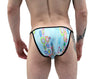 Acrylic Drops String Brief Men's Underwear-Mens Bikini-NDS WEAR-NDS WEAR