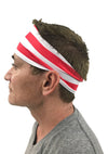 American Flag Headband - Stylish and Patriotic Head Wrap-headband-Neptio-Single-NDS WEAR