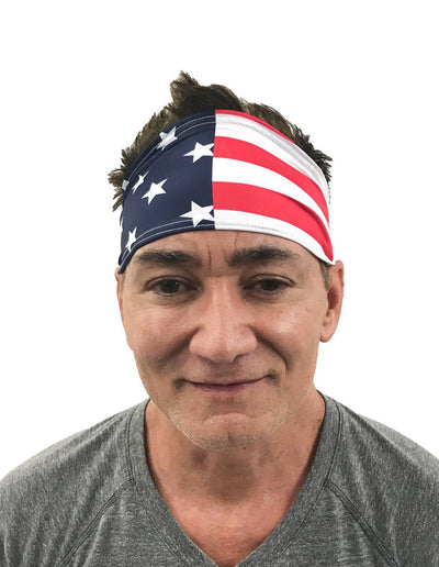 American Flag Headband - Stylish and Patriotic Head Wrap-headband-Neptio-NDS WEAR