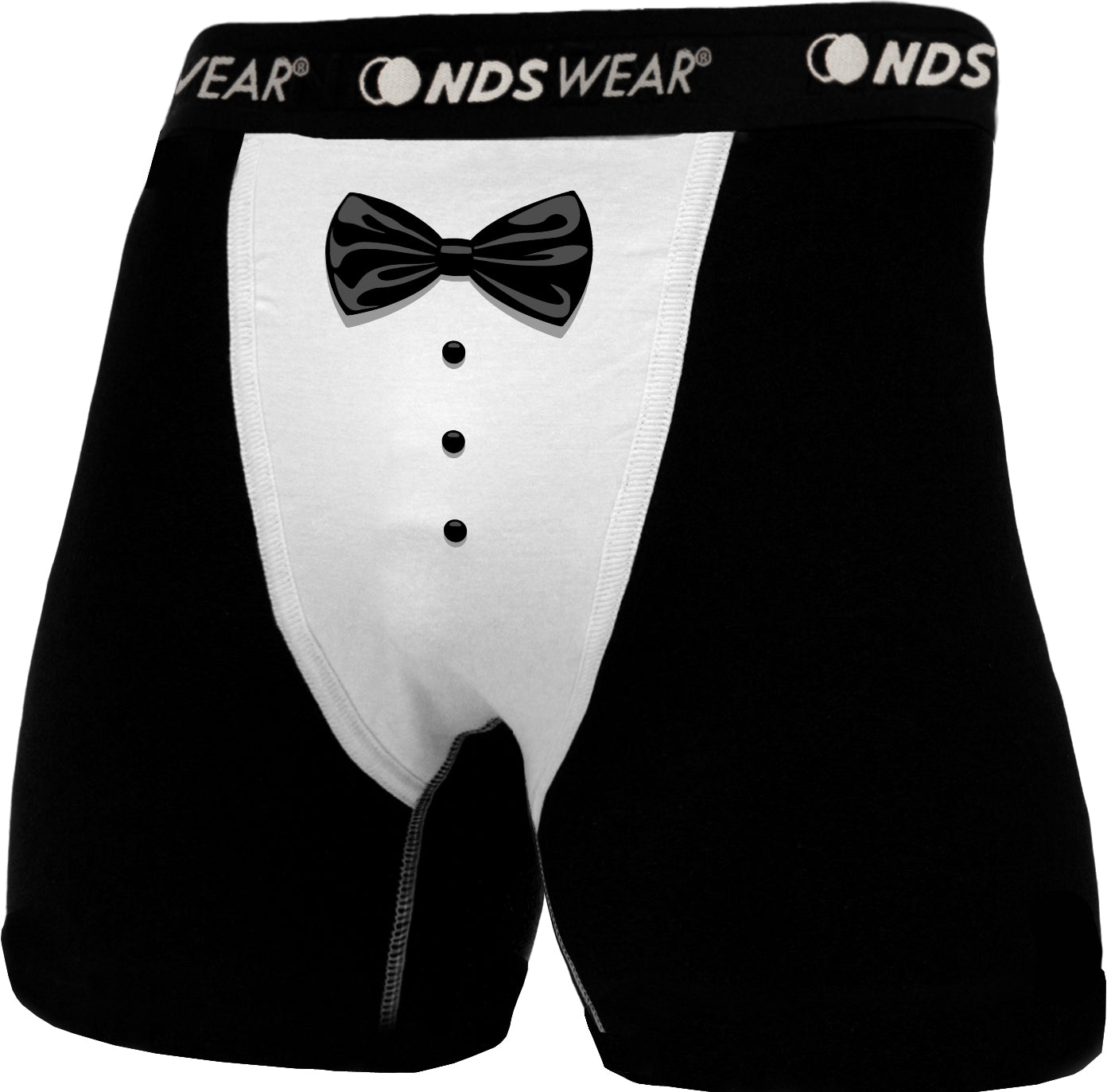 Black Tie Tuxedo Underwear Boxer Brief, Formal Tuxedo Undies - NDS WEAR